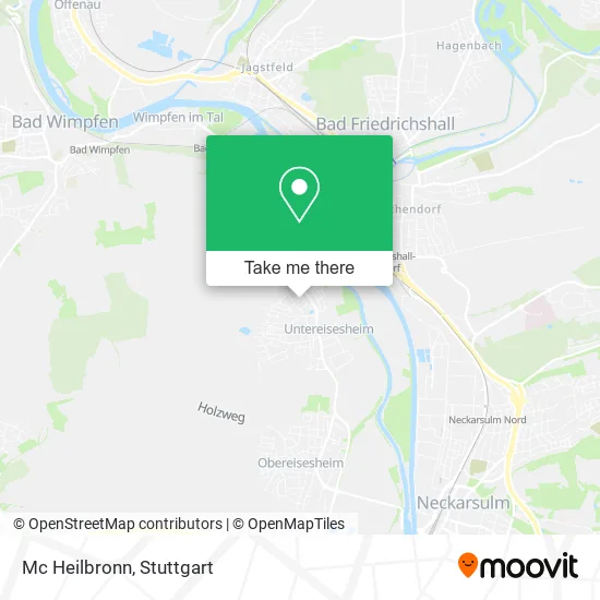 Карта Mc Heilbronn