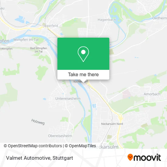 Карта Valmet Automotive