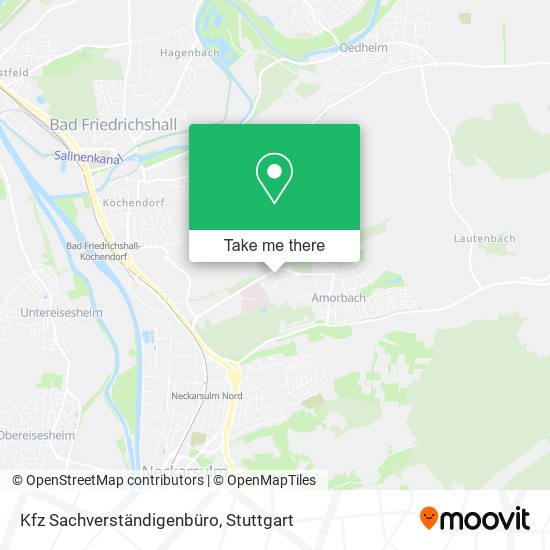Kfz Sachverständigenbüro map