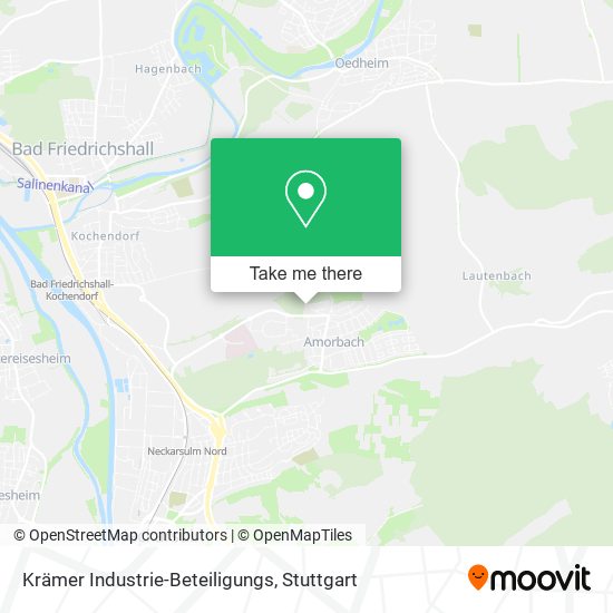 Krämer Industrie-Beteiligungs map