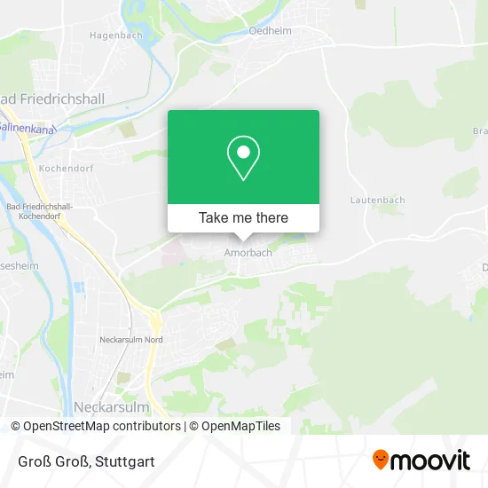 Карта Groß Groß