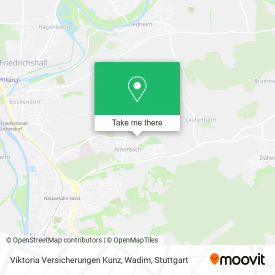 Карта Viktoria Versicherungen Kunz, Wadim