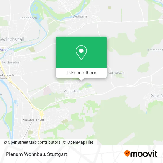 Plenum Wohnbau map