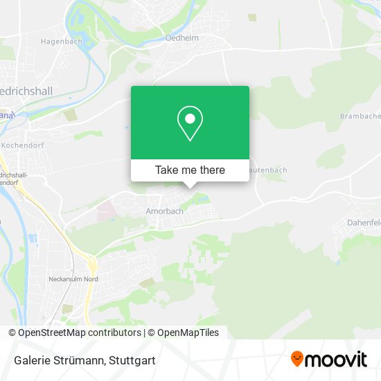 Galerie Strümann map