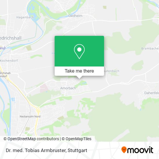 Dr. med. Tobias Armbruster map