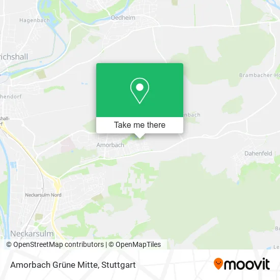 Карта Amorbach Grüne Mitte
