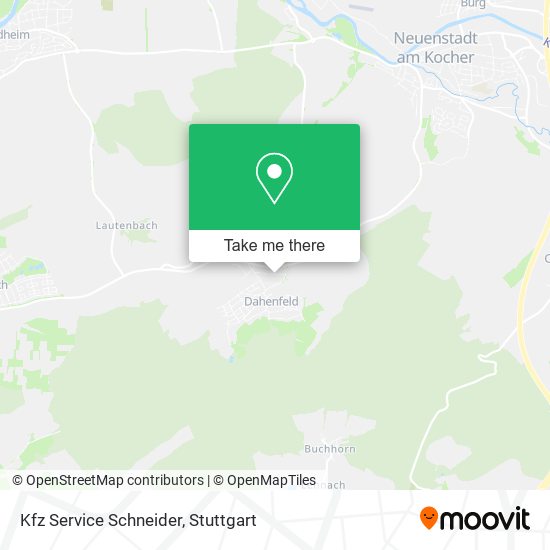 Kfz Service Schneider map