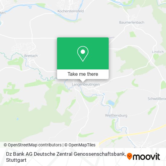 Dz Bank AG Deutsche Zentral Genossenschaftsbank map