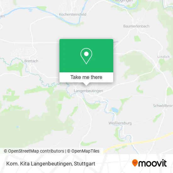 Карта Kom. Kita Langenbeutingen