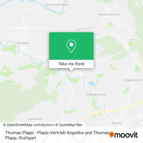 Thomas Plapp - Plapp-Vertrieb Angelika und Thomas Plapp map