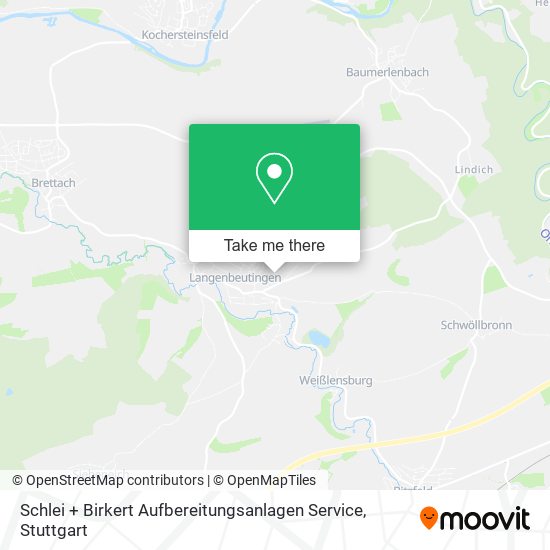 Schlei + Birkert Aufbereitungsanlagen Service map
