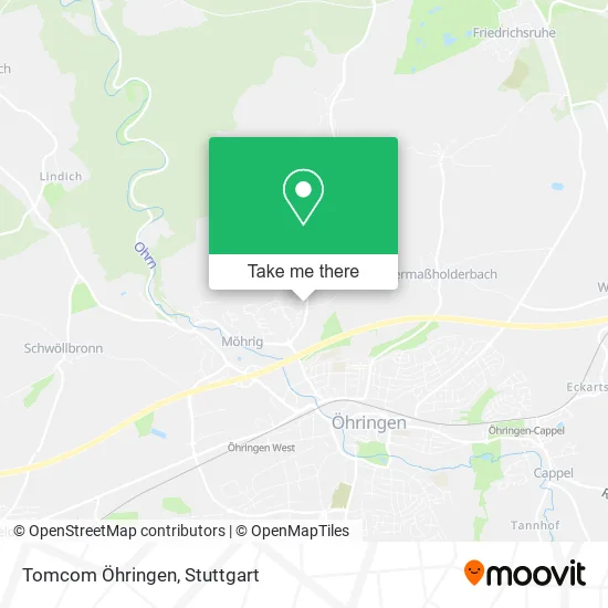 Карта Tomcom Öhringen