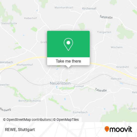 REWE map