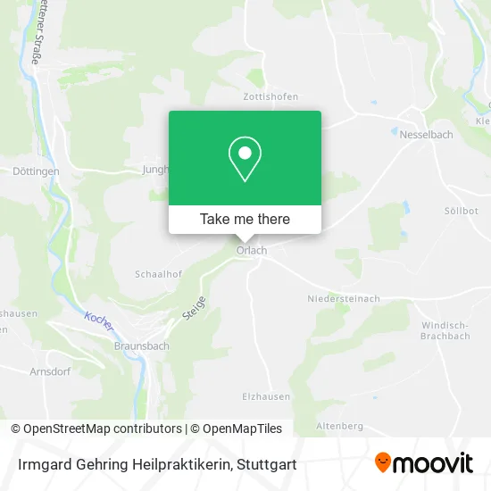 Карта Irmgard Gehring Heilpraktikerin