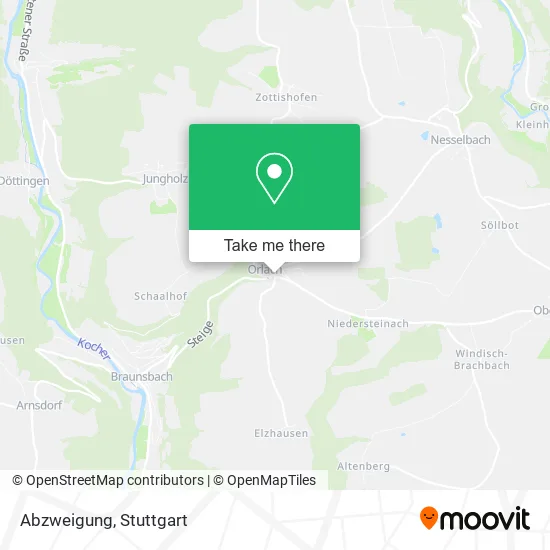 Карта Abzweigung