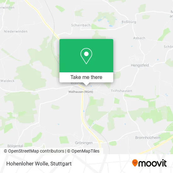Карта Hohenloher Wolle