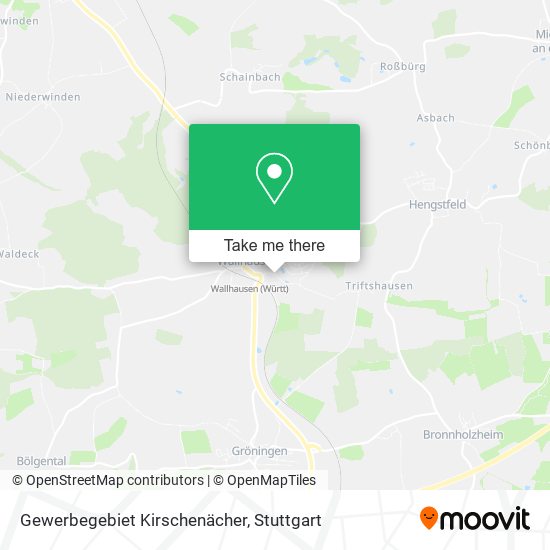 Gewerbegebiet Kirschenächer map
