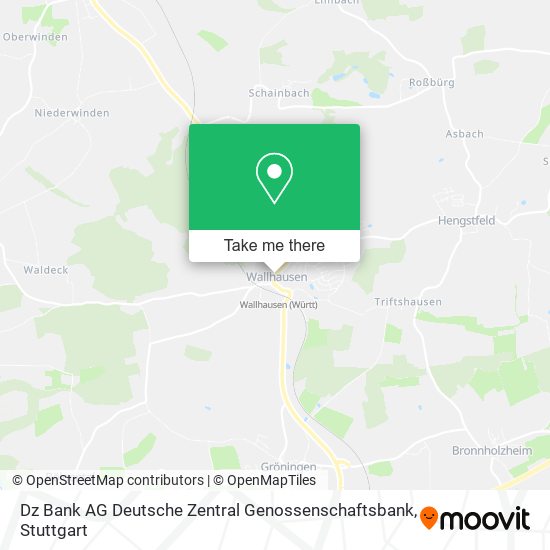 Карта Dz Bank AG Deutsche Zentral Genossenschaftsbank