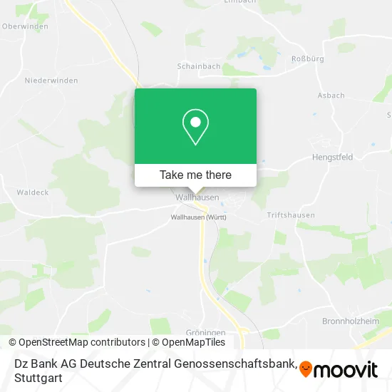 Карта Dz Bank AG Deutsche Zentral Genossenschaftsbank