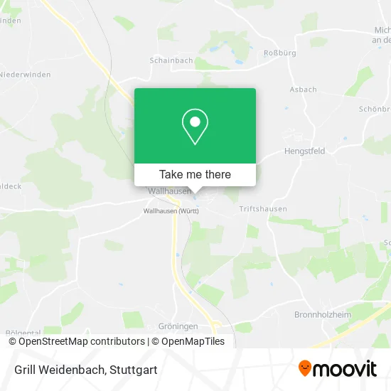 Карта Grill Weidenbach