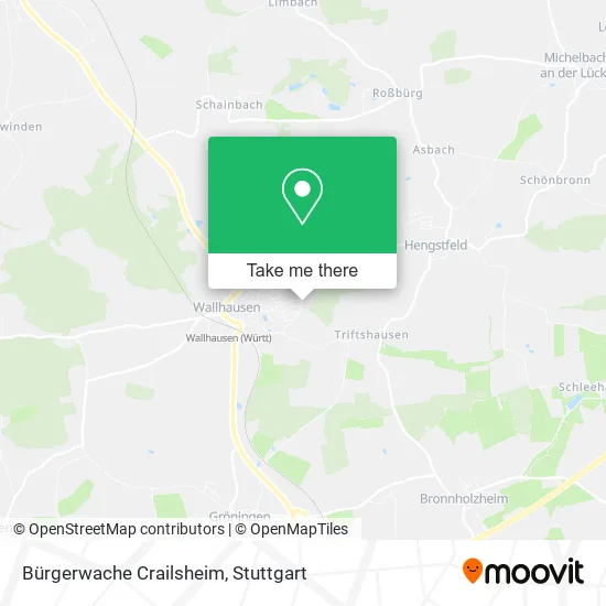 Карта Bürgerwache Crailsheim