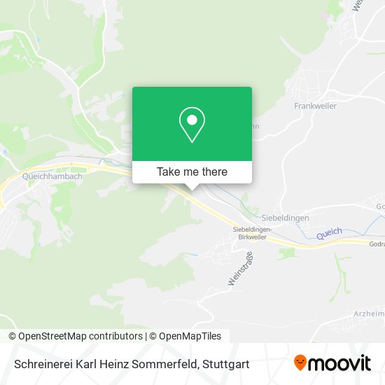 Schreinerei Karl Heinz Sommerfeld map