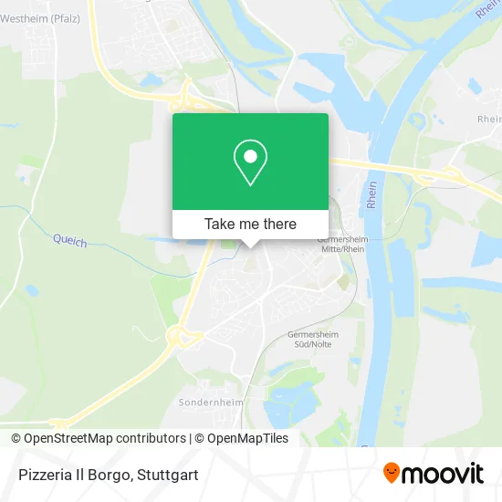 Карта Pizzeria Il Borgo