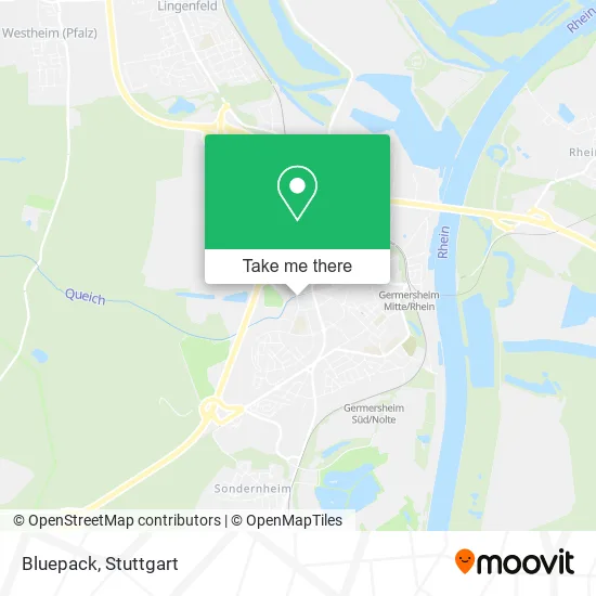 Карта Bluepack