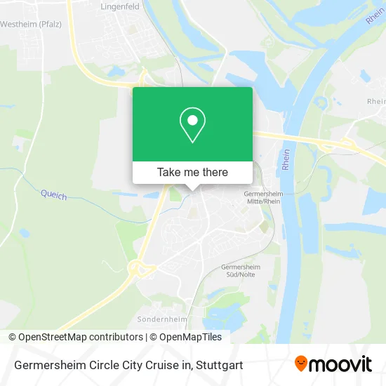 Карта Germersheim Circle City Cruise in