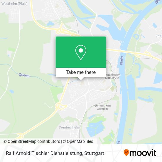 Ralf Arnold Tischler Dienstleistung map