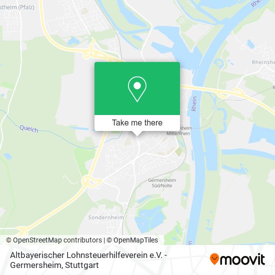 Altbayerischer Lohnsteuerhilfeverein e.V. - Germersheim map