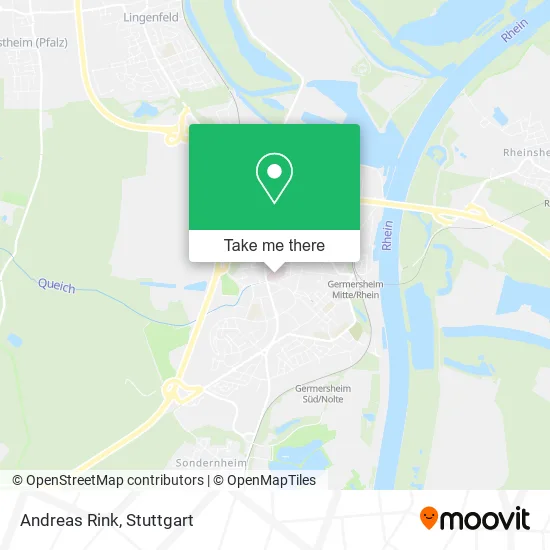 Andreas Rink map