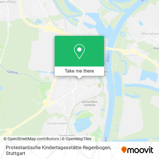 Карта Protestantische Kindertagesstätte Regenbogen