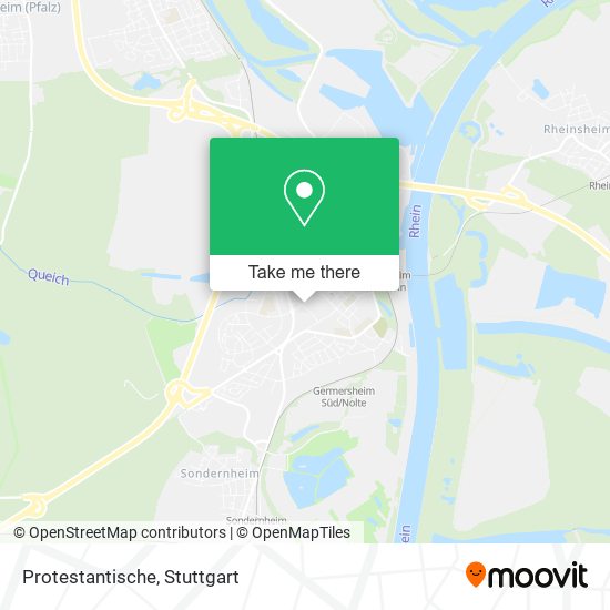 Карта Protestantische