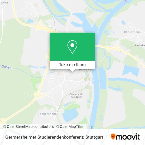 Germersheimer Studierendenkonferenz map