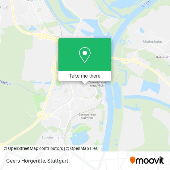 Geers Hörgeräte map
