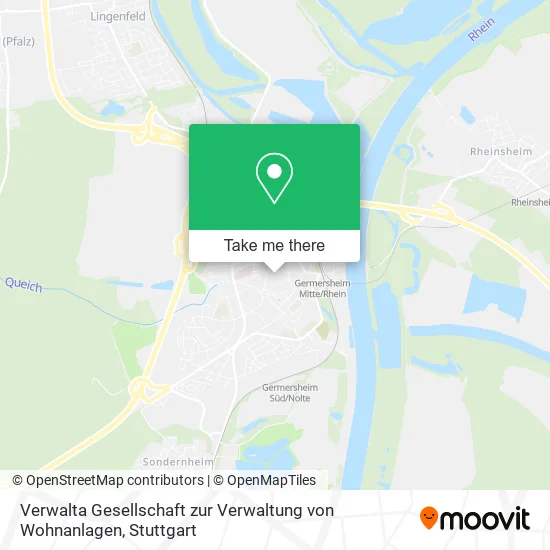 Карта Verwalta Gesellschaft zur Verwaltung von Wohnanlagen