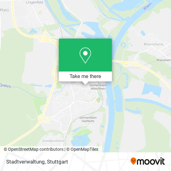 Карта Stadtverwaltung