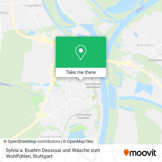 Sylvia a. Boehm Dessous und Wäsche zum Wohlfühlen map