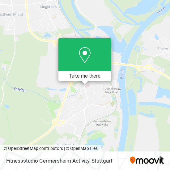 Fitnessstudio Germersheim Activity map