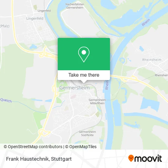 Карта Frank Haustechnik
