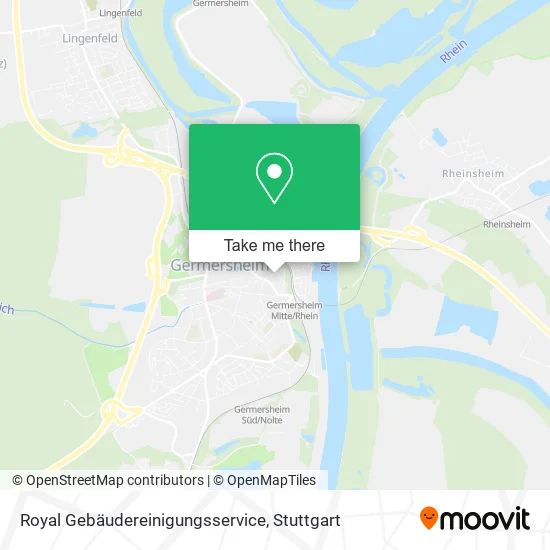 Карта Royal Gebäudereinigungsservice