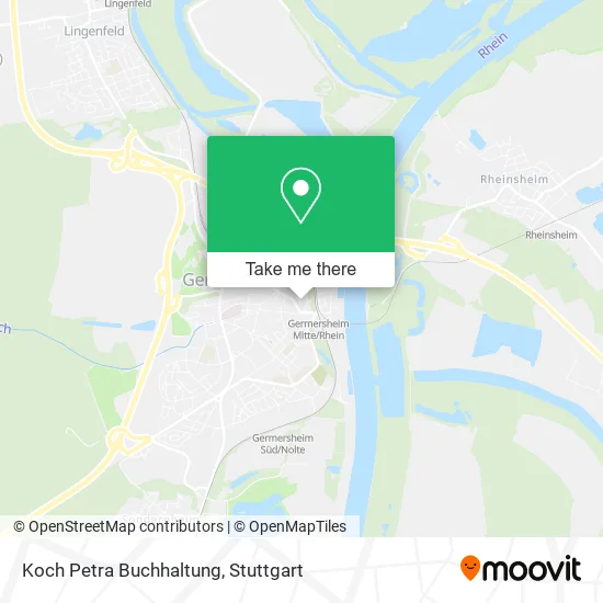 Карта Koch Petra Buchhaltung