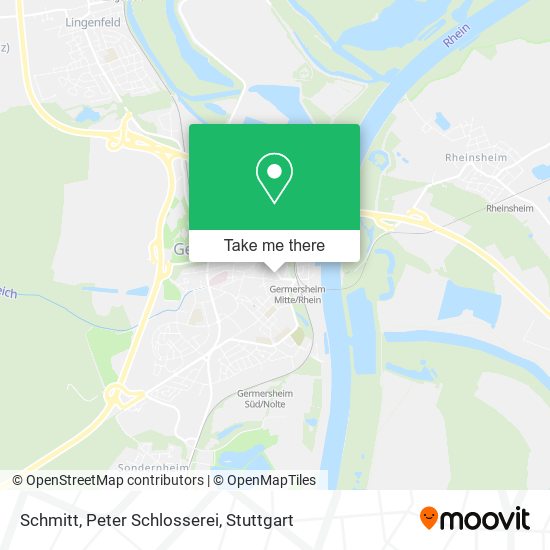 Schmitt, Peter Schlosserei map