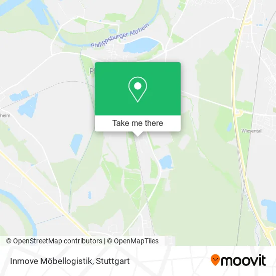 Карта Inmove Möbellogistik