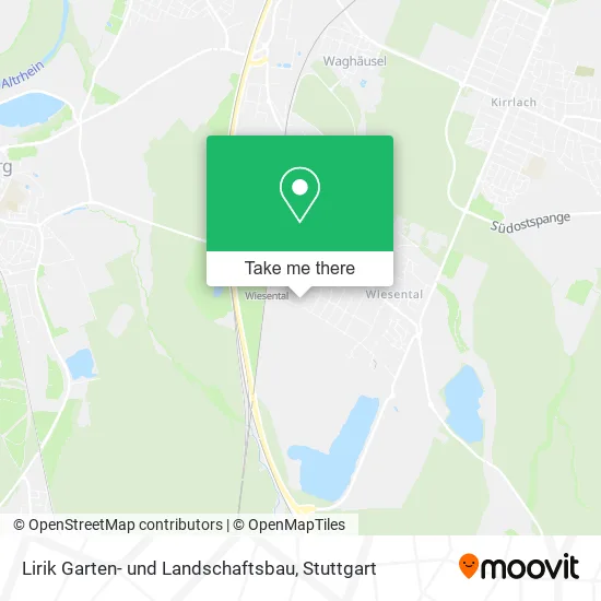 Lirik Garten- und Landschaftsbau map