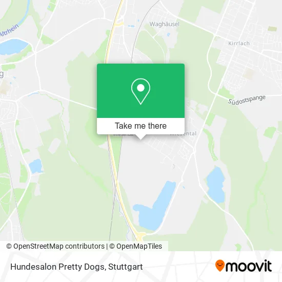 Карта Hundesalon Pretty Dogs