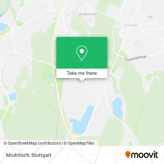 Modritsch map