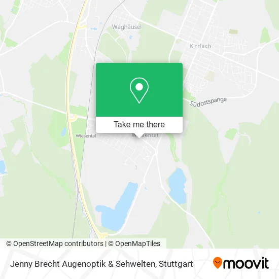 Карта Jenny Brecht Augenoptik & Sehwelten