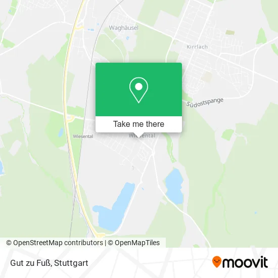 Карта Gut zu Fuß